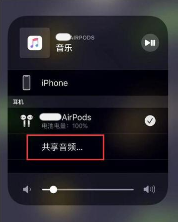 葫芦岛苹果14音频维修点分享iPhone14音频共享设置方法 